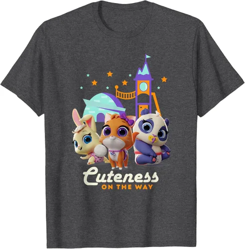 Vista 33 de Disney Camiseta Junior T.O.T.S. Cuteness On the Way Negro