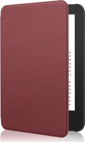 Vista 12 de MoKo Funda para Amazon Kindle Basic de 11ª generación 2024/2022 de 6", color negro mezclilla Cubierta ligera para Kindle Basic de 11ª