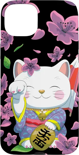 Vista 9 de Funda para iPhone 13 Pro Max Japanese Maneki Neko Lucky Cat