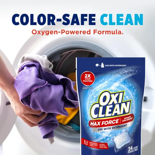 Vista 8 de OxiClean Max Force Advanced - Paquete de 24 unidades para quitar manchas