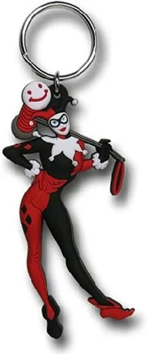 Vista 2 de DC Comics Llavero de PVC suave al tacto "Harley Quinn