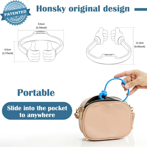 Vista 7 de Honsky Soporte para tablet de teléfono celular (paquete de 5) soporte para teléfono celular, soporte para tableta, soporte de montaje para teléfono