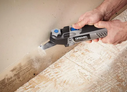 Vista 2 de Dremel MM435, accesorio de serrucho oscilante para paneles de yeso