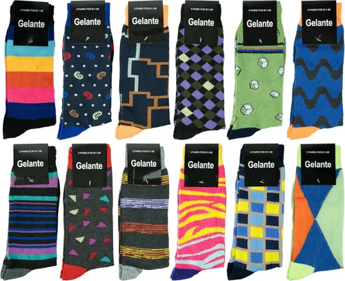 Vista 2 de 12 pares de calcetines de vestir para hombre