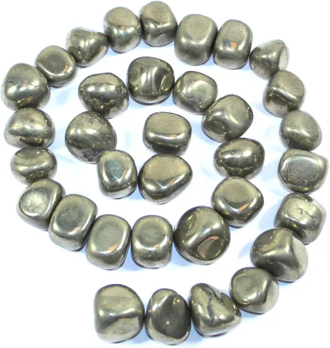Vista 48 de Jet Amazonite - Piedra rodada de 3.53 oz aprox. de 0.75 a 1 pulgada con bolsa de terciopelo (Amazonita)