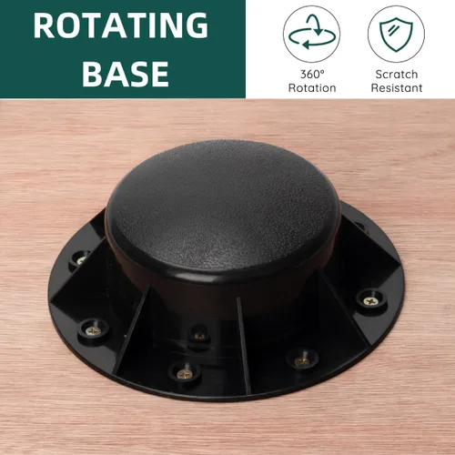 Vista 2 de Wooden Wobble Board for Adults - Anti-Slip Balance Board for Stand-Desk Core Strength Therapy