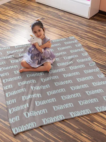 Vista 12 de Manta de bebé personalizada, manta con nombre de bebé, manta personalizada para bebés, niños, jóvenes, adolescentes y adultos, forro polar de felpa
