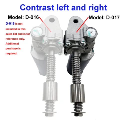 Vista 6 de Motor de gusano del motor del asiento del poder de 12V DC, configuración de la mano derecha de la impulsión del gusano