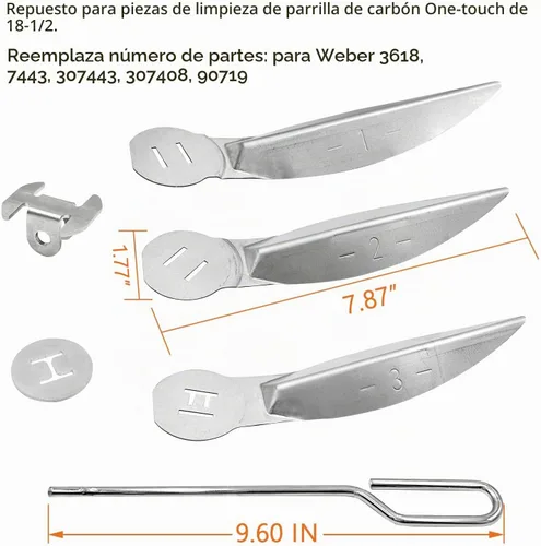Vista 2 de Kit de sistema de limpieza de un solo toque de 18-1/2 pulgadas