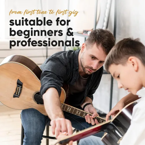 Vista 3 de HAVENDI® Cuerdas de guitarra para guitarra clásica - cuerdas brillantes de calidad de sonido hechas de nailon para guitarra clásica revestidas