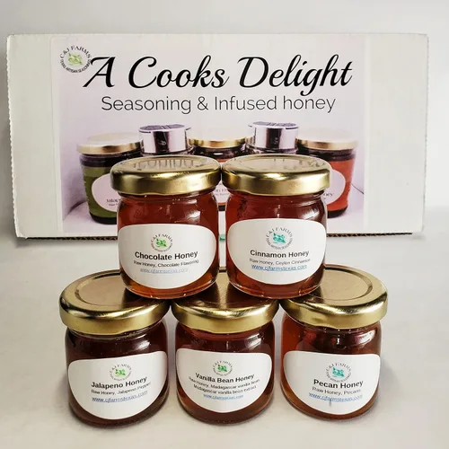 Vista 7 de C&J Farms Texas Gourmet Artisan Seasonings A Cook's Delight - Juego de regalo de 10 piezas, caja de muestras variadas, incluye muestra de especias