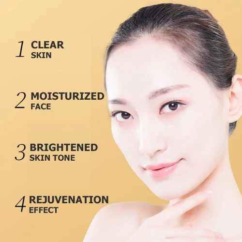 Vista 2 de VENZEN Crema facial hidratante de leche de cabra tierna nicotinamida (toner + crema facial + suero + crema para ojos) Refrescante piel facial 3.53