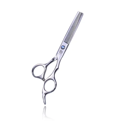 Vista 2 de Purple Dragon Juego de tijeras profesionales de 6.0 pulgadas para adelgazar el cabello, perfecto para estilista o uso doméstico