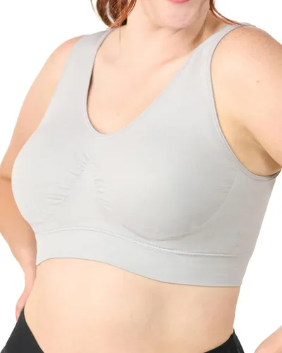 Vista 38 de Coobie Brasier sin costuras de cobertura completa para mujer con acolchado extraíble para mayor comodidad