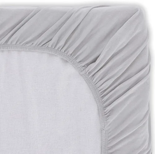 Vista 3 de Featherhead Paquete de 2 sábanas bajeras para cuna, 100% algodón, 52 x 28 x 9 pulgadas, para colchón estándar de cuna y niño pequeño