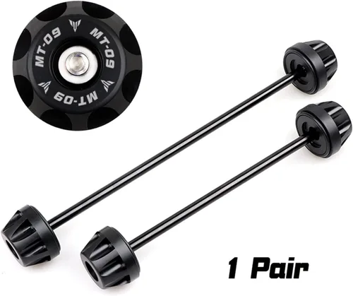 Vista 2 de Protector de rueda de motocicleta para Yamaha MT-07 MT07 FZ-07 MT-09 FZ-09 MT 07 09 2020 Eje delantero trasero Horquilla deslizante de choque