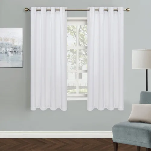 Vista 84 de MYSKY HOME Cortinas Aqua para Armario para Entrada Cortina Opaca para Puerta para Sala de Estar Cortina Oscurecedora de Habitación con Ojales