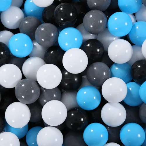 Vista 10 de STARBOLO Pelotas de Piscina de Pelotas para Niños Pequeños Paquete de 100 200 500 - Sin BPA y Ftalatos No Tóxicas A Prueba de Aplastamiento Pelotas