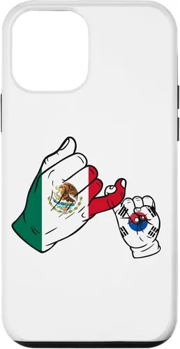 Vista 12 de iPhone 15 Parent and child Mexico and South Korea family Case