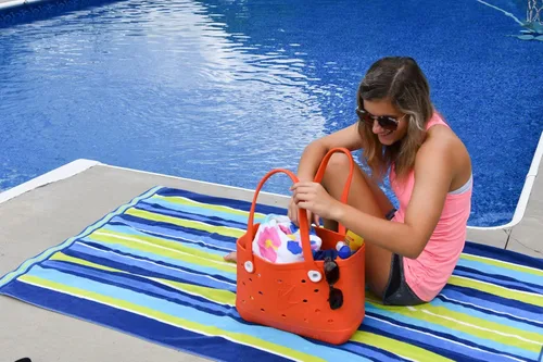 Vista 3 de FROGG TOGGS Tote Lightweight, Washable EVA Beach and Beyond Bag