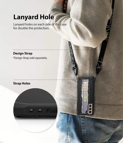 Vista 6 de Ringke Diseño Fusion-X compatible con Galaxy S21, diseño de carcasas resistentes - Rutina