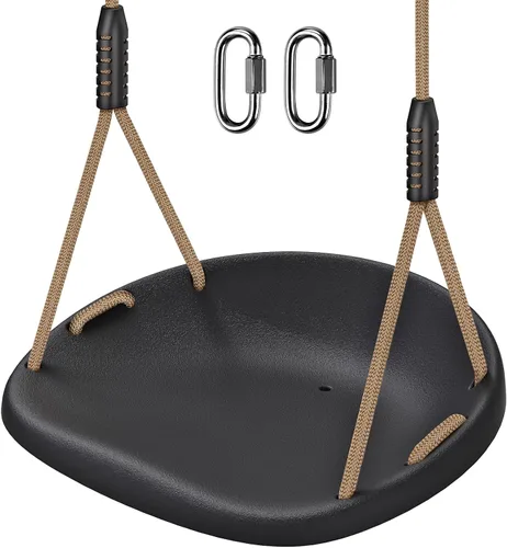 Vista 16 de SELEWARE Juego de soportes de columpio de alta resistencia, kit de accesorios de columpio con marco A, 1 soporte medio y 2 soportes de base