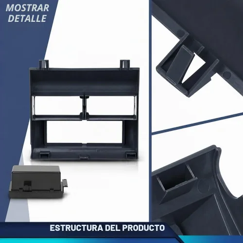 Vista 7 de PIT66 Cubierta de Tablero Kit de Instalación de Tablero Adaptador de Arnés de Cables Compatible con Camiones Chevy GMC 1988-1994 Cubierta de Tablero