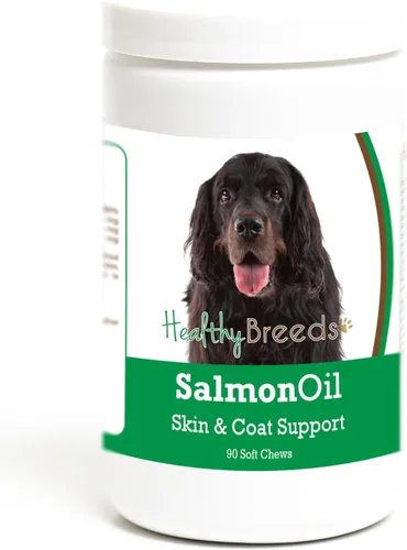 Vista 189 de Healthy Breeds Affenpinscher - Masticables suaves de aceite de salmón, 90