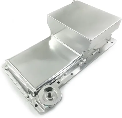 Vista 7 de Bandeja de aceite de aluminio LS1 LS2 LS6 con adaptador de filtro de aceite de tocho