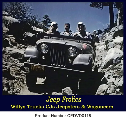 Vista 2 de Jeep Frolics Willys CJ5 Wagoneer Jeepster Gladiator Trucks old films DVD