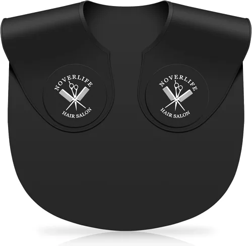 Vista 9 de Noverlife Hair Cutting Collar, Waterproof Silicone Hair Dye Collar, Barber Hair Cutting Pad Haircut Neck Wrap for Salon