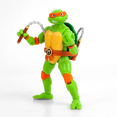 Vista 3 de The Loyal Subjects Teenage Mutant Ninja Turtles Michelangelo BST AXN - Figura de acción de 5 pulgadas