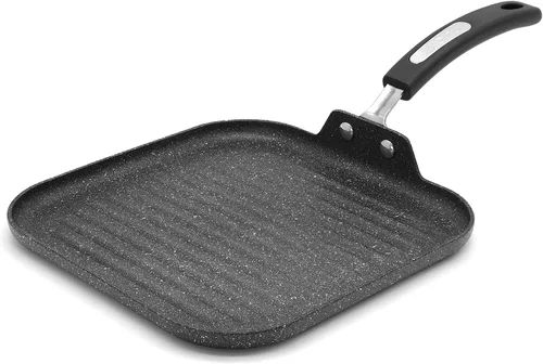 Vista 12 de Starfrit The Rock - Sartén antiadherente de 16 cm (6.5") para huevos - Aluminio forjado duradero - Apto para horno - Libre de PFOA - Fácil