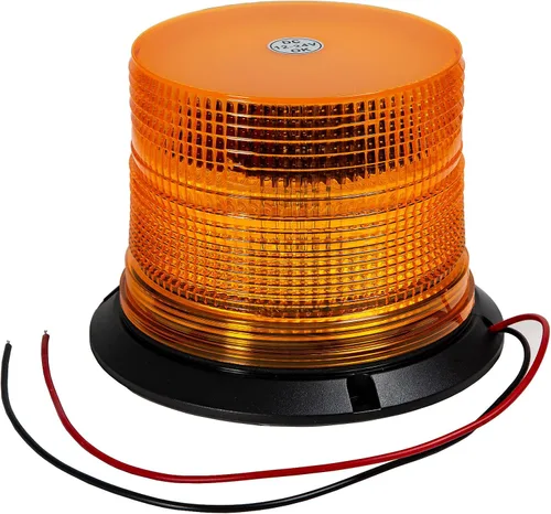 Vista 2 de Buyers Products SL640ALP, luz estroboscópica incandescente de 5 pulgadas de ancho, camiones de trabajo, camiones de arado de nieve, luces