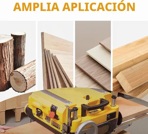 Vista 8 de Cabezal de corte helicoidal en espiral de 13 pulgadas para cepilladora DeWalt DW735 DW735X, cabezal de corte helicoidal, 4 filas, 60 insertos