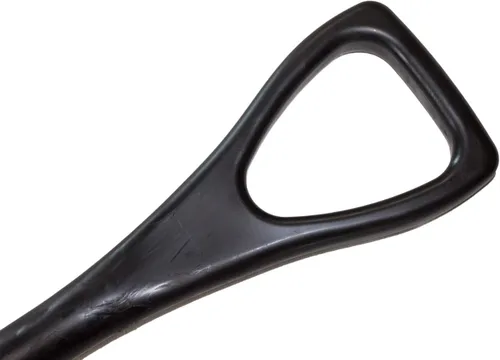 Vista 7 de Bully Tools Pala de nieve de polietileno, pala de polietileno resistente para limpiar pasillos, herramienta de plástico ligera para cubiertas Negro