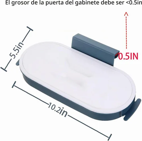 Vista 5 de Soporte para bolsa de basura de acero inoxidable