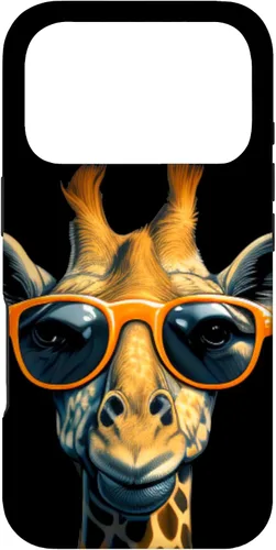 Vista 29 de Funny Giraffe with Sunglasses Case for iPhone 17