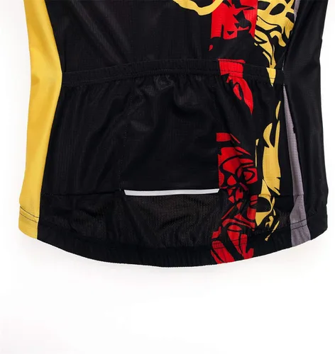Vista 8 de Ciclismo Jerseys Hombres,Mountain Bike Jersey Verano manga corta transpirable Bicicletas Tops Riding Bike Camisas de secado rápido, 1cf0161