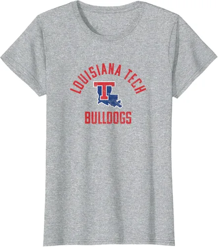 Vista 16 de Louisiana Tech Bulldogs - Camiseta grande, Negro