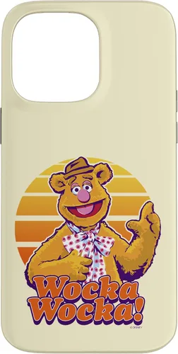 Vista 21 de Funda para iPhone 16 Disney The Muppets Fozzie Bear Wocka Wocka Retrato