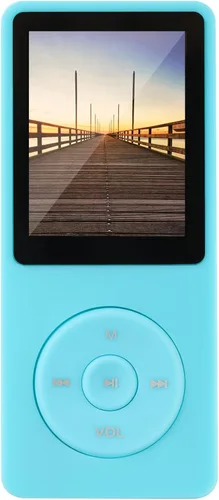 Vista 5 de El reproductor de MP3 es un reproductor de música portátil con una tarjeta micro sd de 32 GB, pantalla de 1.8 pulgadas, con altavoz, radio FM