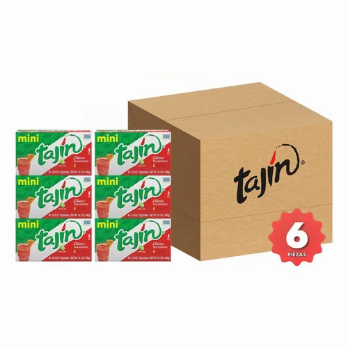 Vista 10 de Tajín Clásico Chile - Mini exhibición de condimentos de lima de 0.35 onzas, 40 mini botellas (paquete de 6)