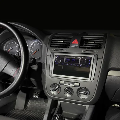 Vista 10 de Scosche ICVW6BN Kit de instalación de radio doble DIN para tablero compatible con vehículos Volkswagen amplificados no de fábrica seleccionados