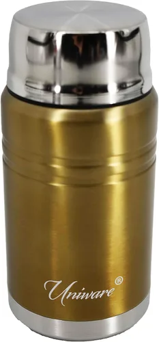 Vista 6 de 2468RD Uniware - Recipiente de vacío de acero inoxidable de doble pared con cuchara (25.4 fl oz) (rojo)