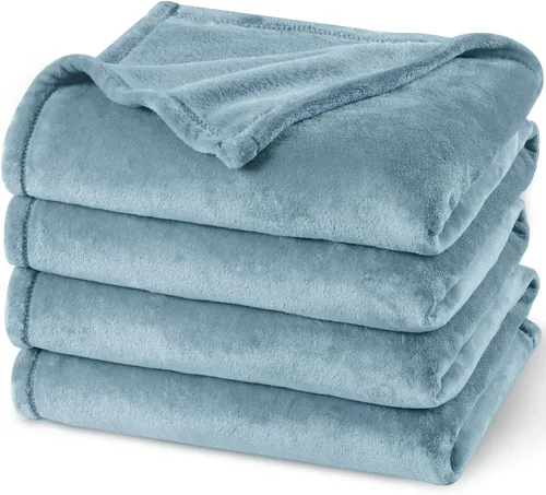 Vista 14 de PHF - Manta de forro polar, tamaño King, 120 x 4.23 – 10.58 oz, ligera, cálida, color beige