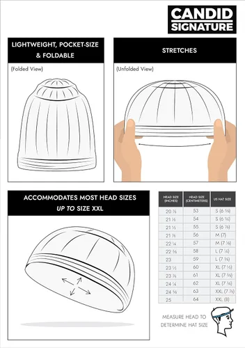 Vista 6 de Gorras de calavera para hombres y mujeres en diseños sólidos y a rayas Forro de algodón para casco deportivo Kufi