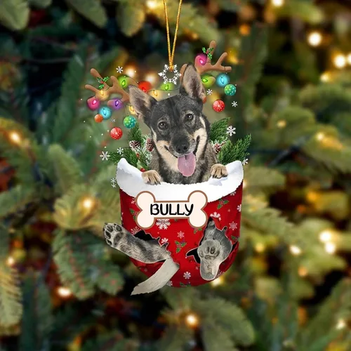 Vista 51 de IZI POD Affenpinscher Adorno de Navidad personalizado para perro, adorno de bolsillo de nieve para perro para árbol de Navidad, adorno acrílico