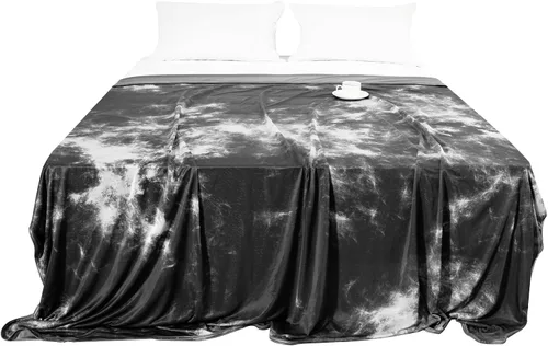 Vista 104 de Marchpower - Manta de enfriamiento para niños que duermen con calor, manta de lana fresca Arc-Chill con diseño de doble cara, fibra de enfriamiento