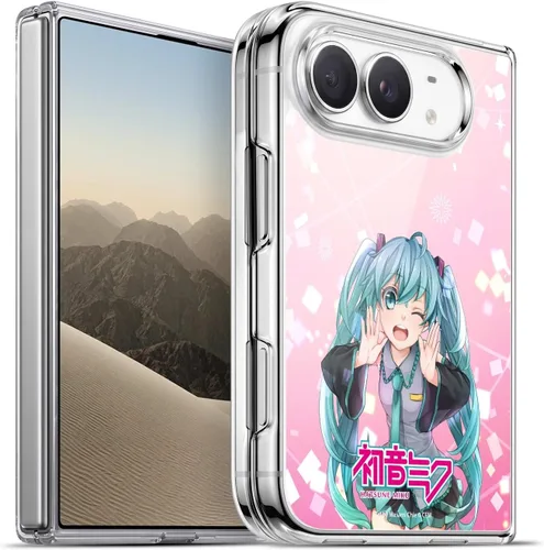 Vista 121 de Head Case Designs Licencia Oficial Hatsune Miku Gráficos Lindos Carcasa de Gel [Protección de Grado Militar] Compatible con Apple iPhone 7 CUTE
